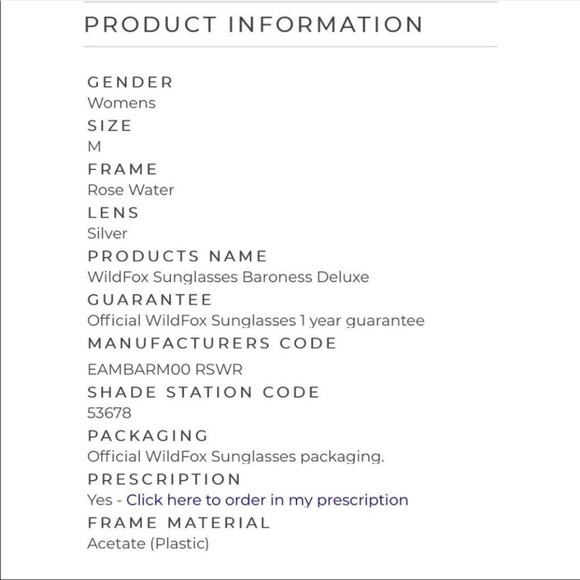 🔥WILDFOX🔥COUTURE BARONESS DELUXE MIRRORED SUNGLASSES ROSE WATER NEW IN BOX - Picture 8 of 9